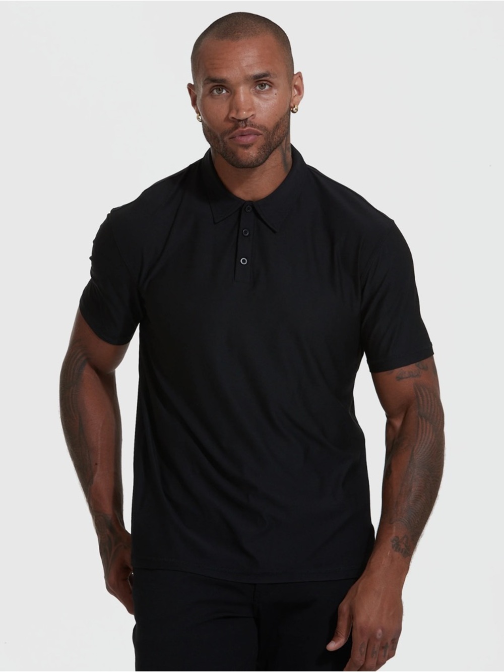 Men's XL Black True Classic Polo Shirt
